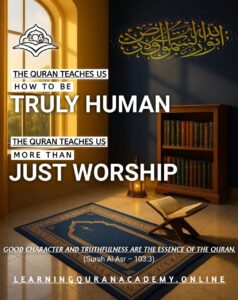 Quran is a Divine Revelation and a guide to true life