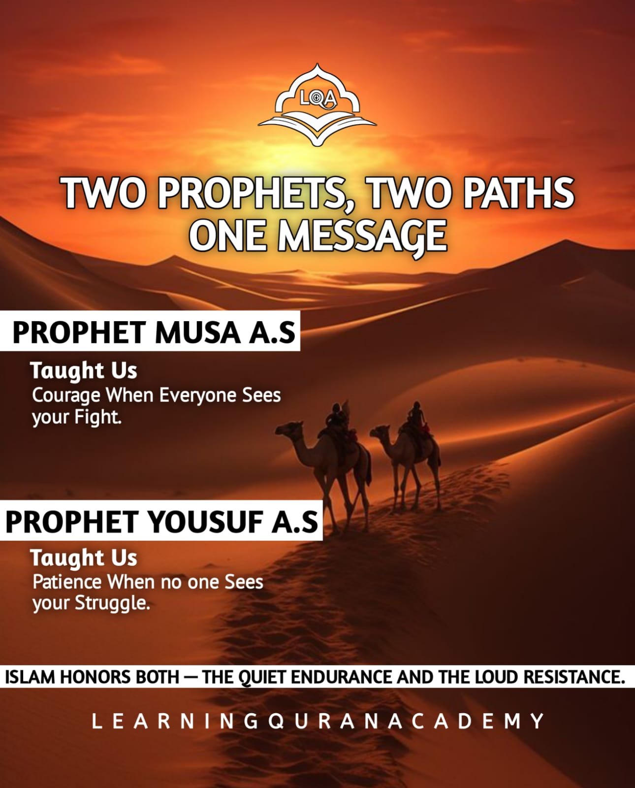 5 Key Lessons from Yusuf and Musa’s Stories in the Qur’an
