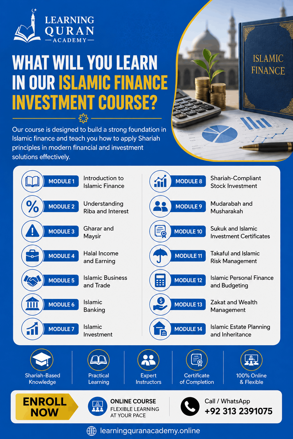 Islamic Finance Investment Course for Halal Wealth & Financial Freedom