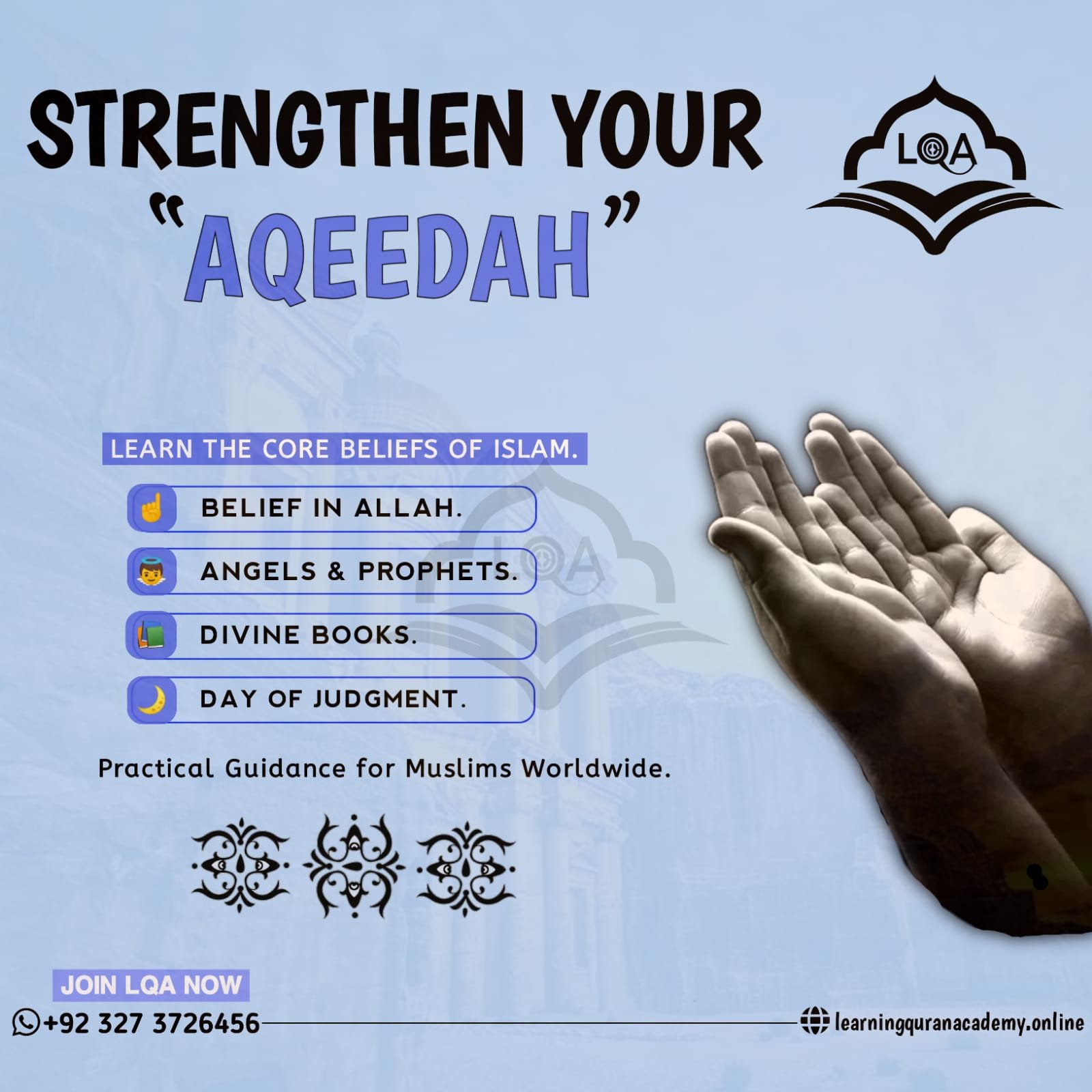 Advanced Aqeedah Course on Beliefs of Islam Online Classes 2025