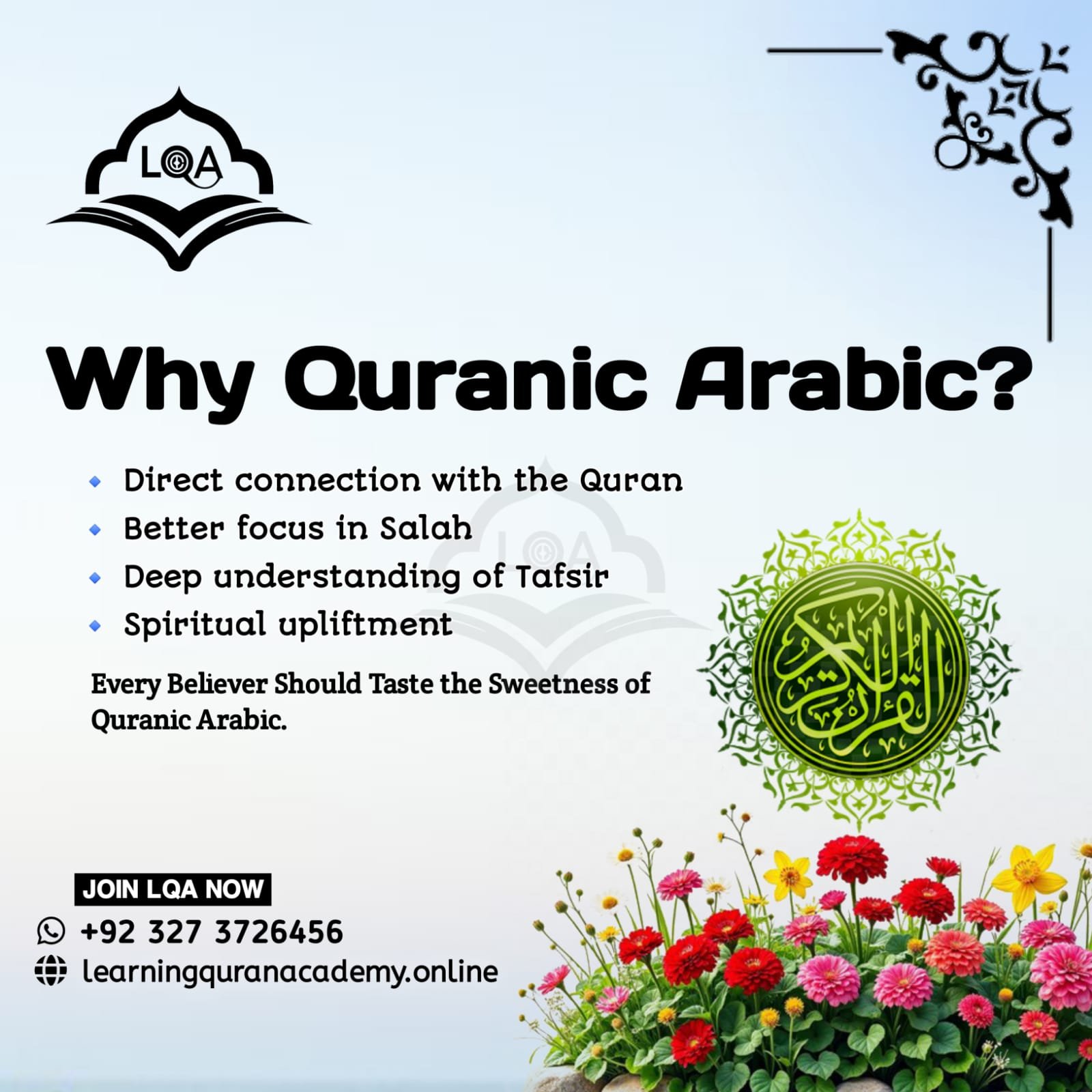 Comprehensive Quranic Arabic Course for Beginners to Advanced 2025