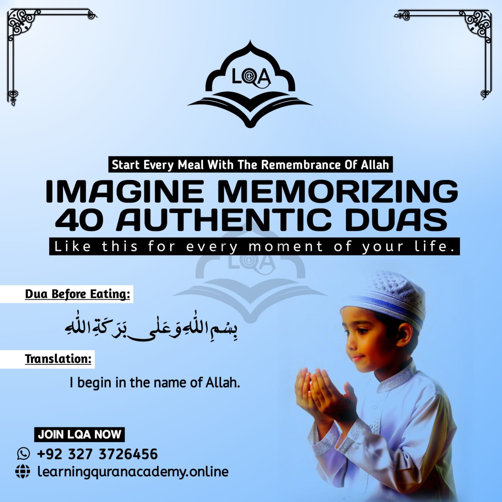 Daily Duas with Translation: Learn 40 Essential Duas for Daily Life and Spiritual Growth