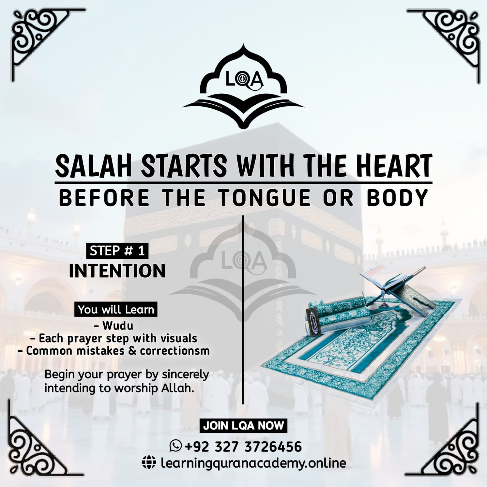 How to Pray Salah Step by Step Course for New Muslims