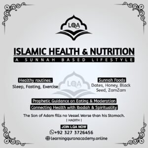 Sunnah Health and Nutrition Course – Prophetic Diet Guide 2025