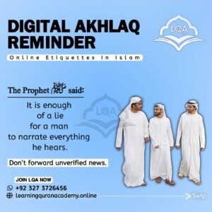 Islamic Digital Etiquette Course – Online Manners Guide 2025