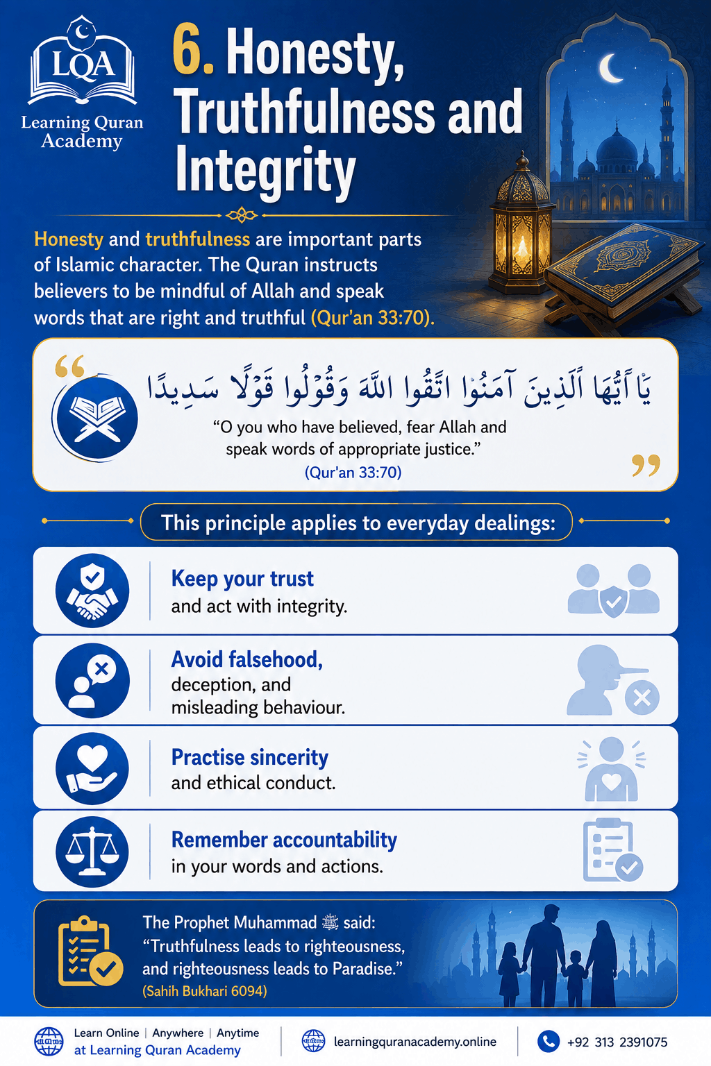 Quranic Principles for Life: 18 Powerful Lessons to Follow