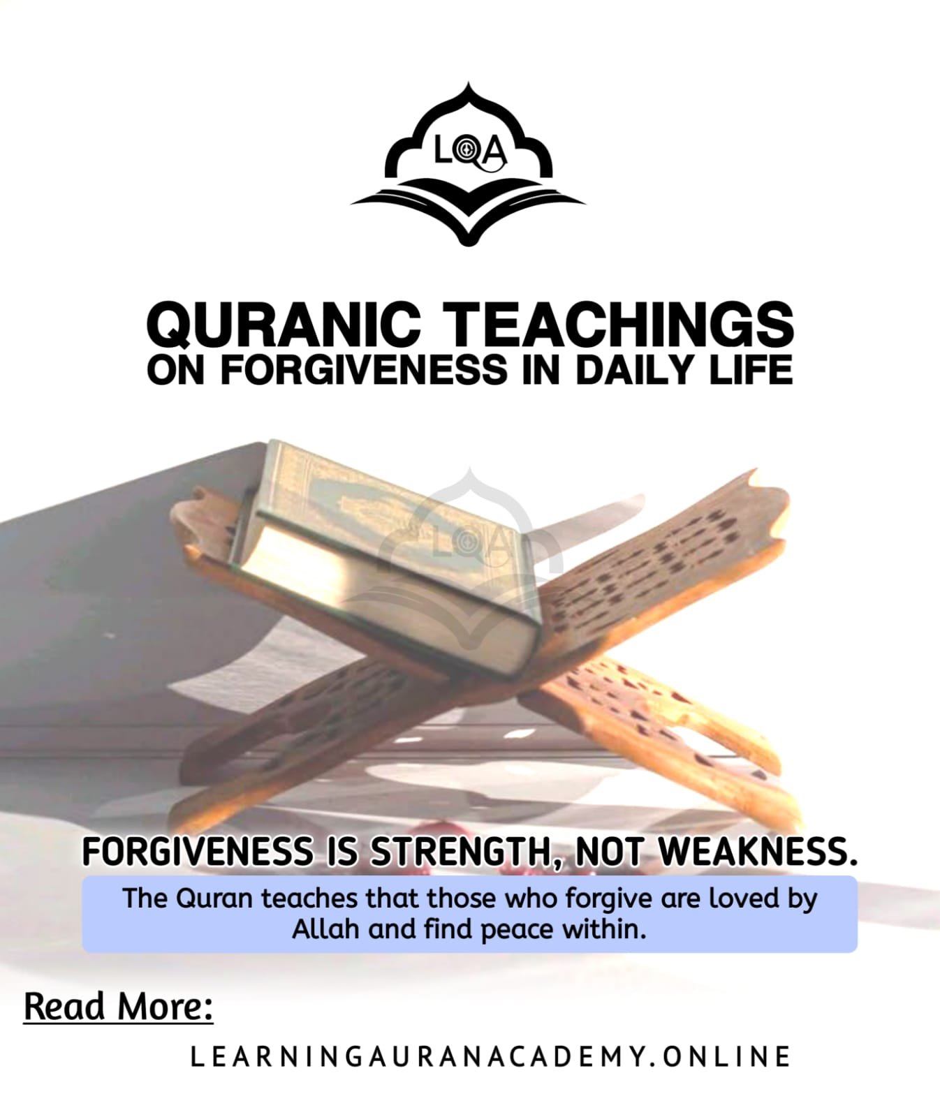 what we learn from quran