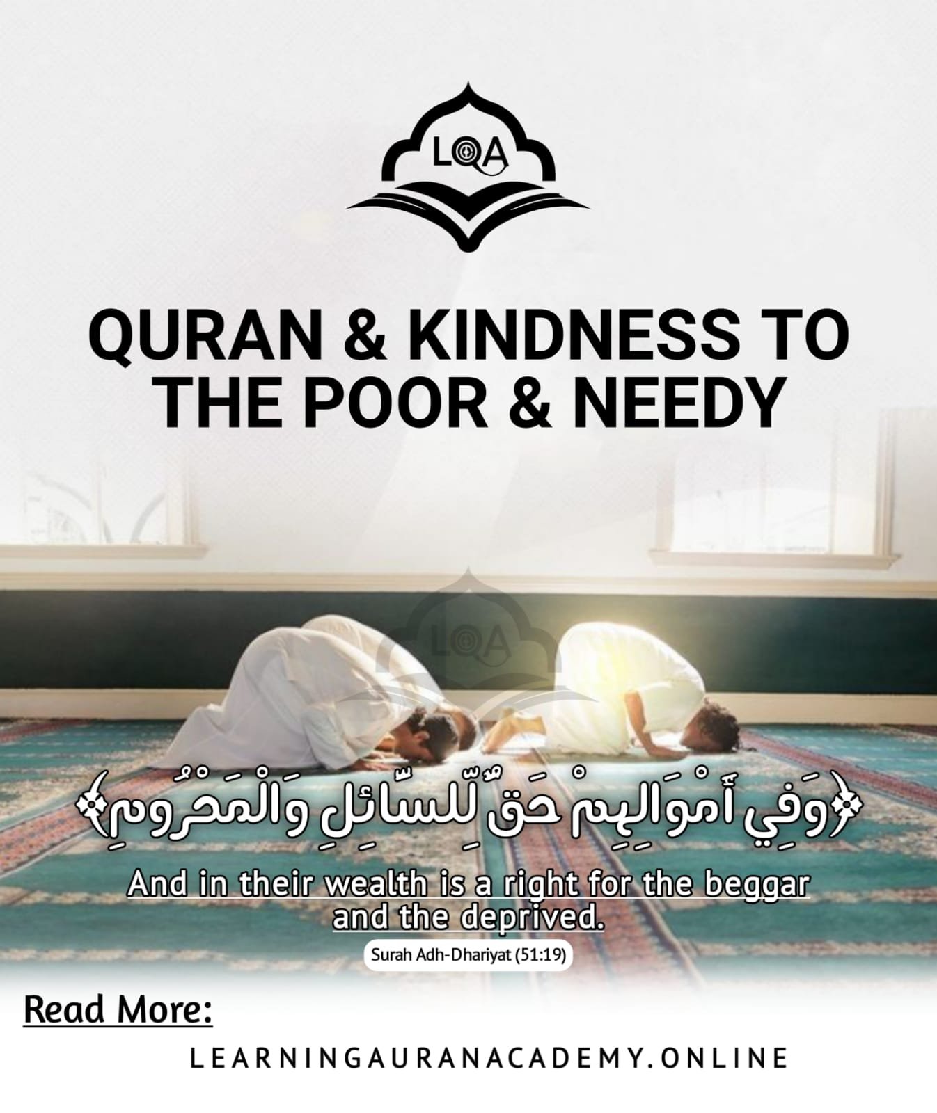 Meaningful Insights on Quran and Charity Towards the Poor