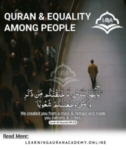 Complete Quran and Equality Among People Guide for All