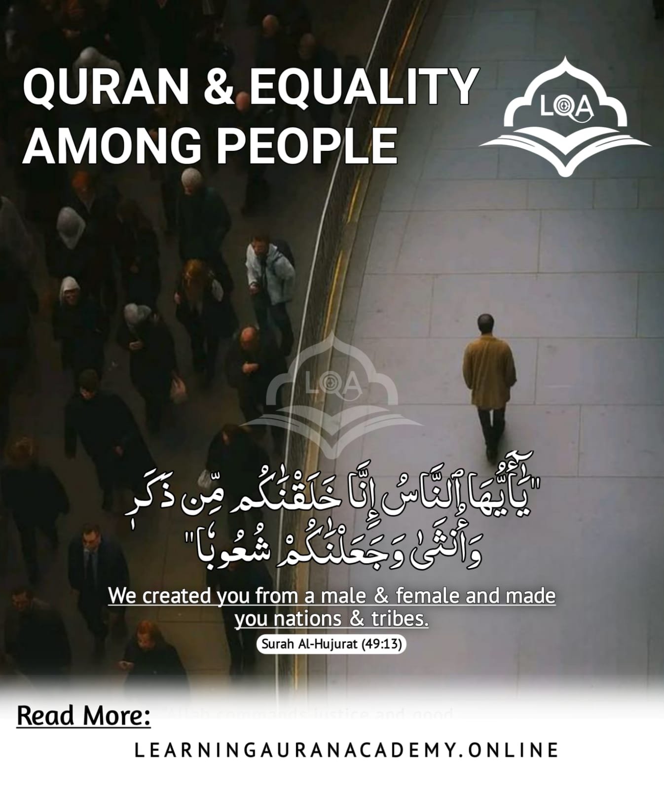 Complete Quran and Equality Among People Guide for All