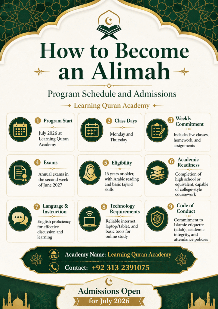 How to Become an Alimah: A Woman Who Changes the World
