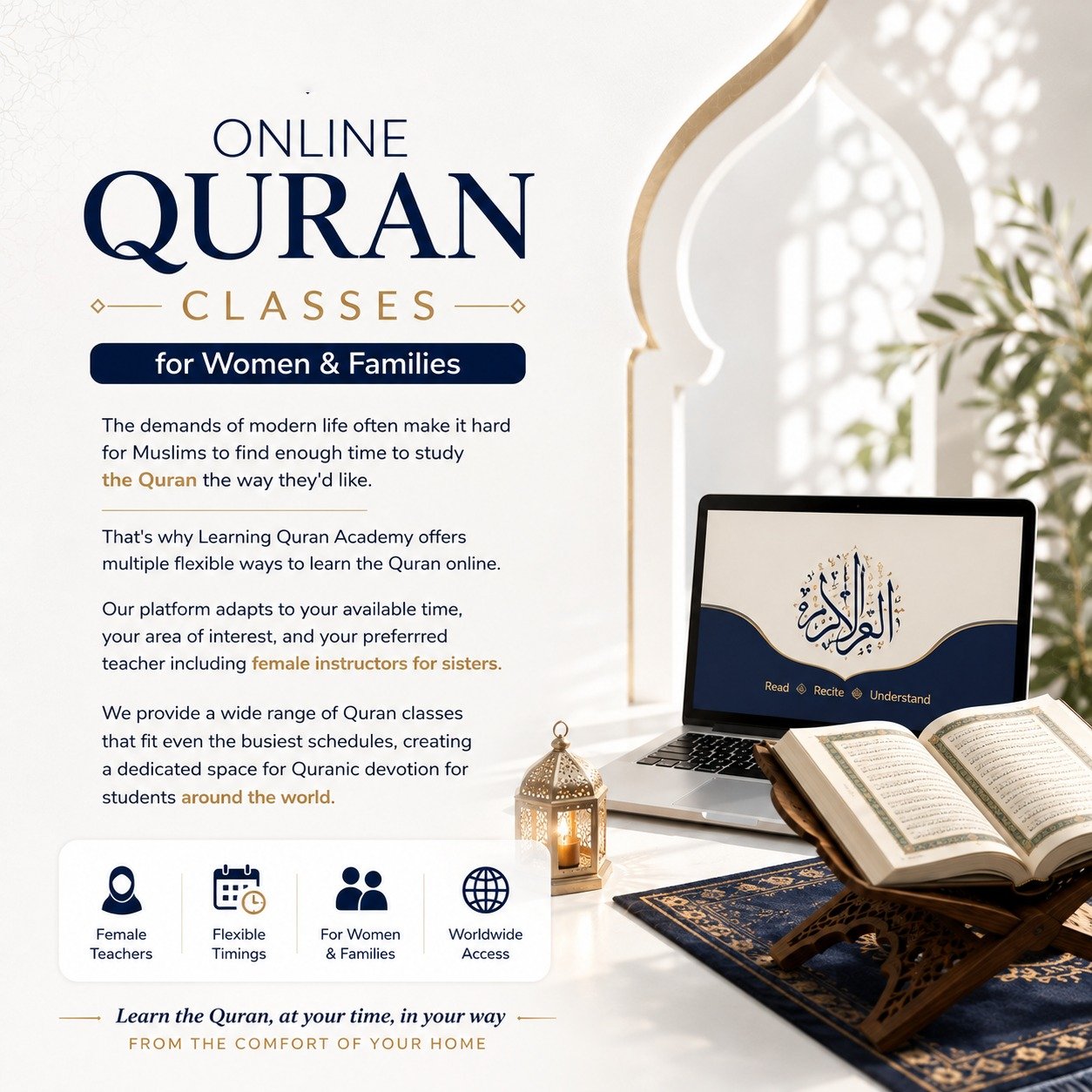 Learning Quran Academy online classes
